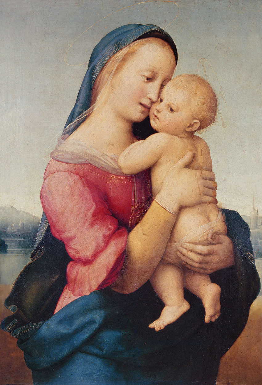            Fototapete 'Madonna Tempi' von Raphael
        
