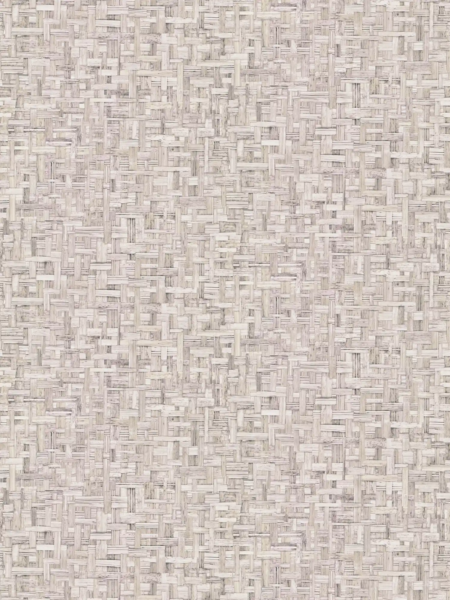 Tapete Papyrus Design mit Natur Textur – Grau, Weiß