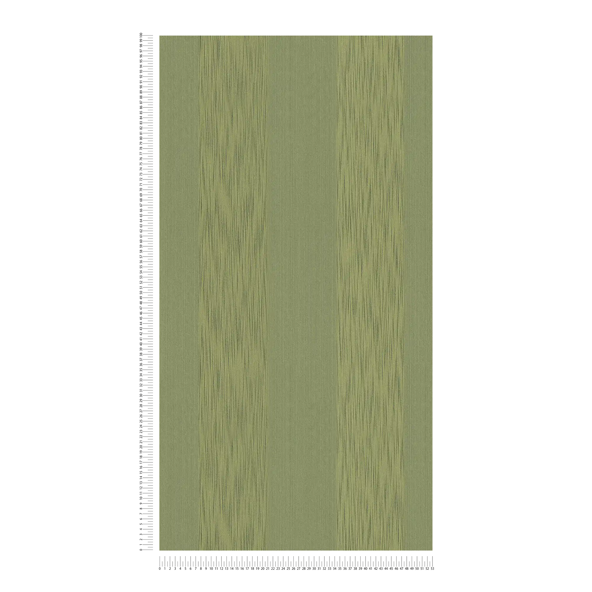 Strukturtapete mit Metallic Effekt &amp; Streifenmuster – Grün