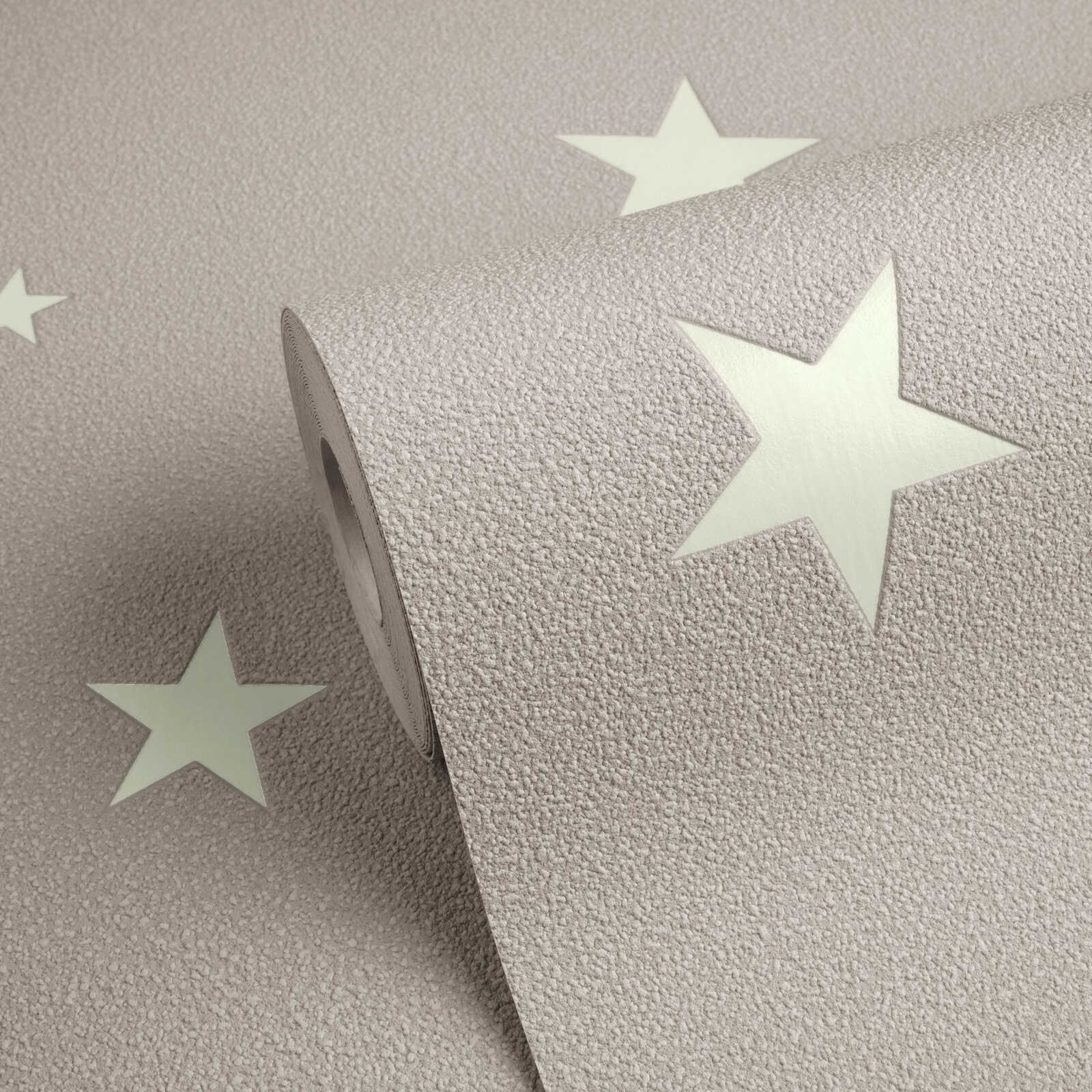 Sterne Muster, Wandtapete, Vinyl, Textur, Mattes Finish