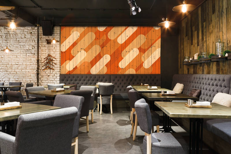 Drinnen, Innenarchitektur, Restaurant, Cafeteria, Café