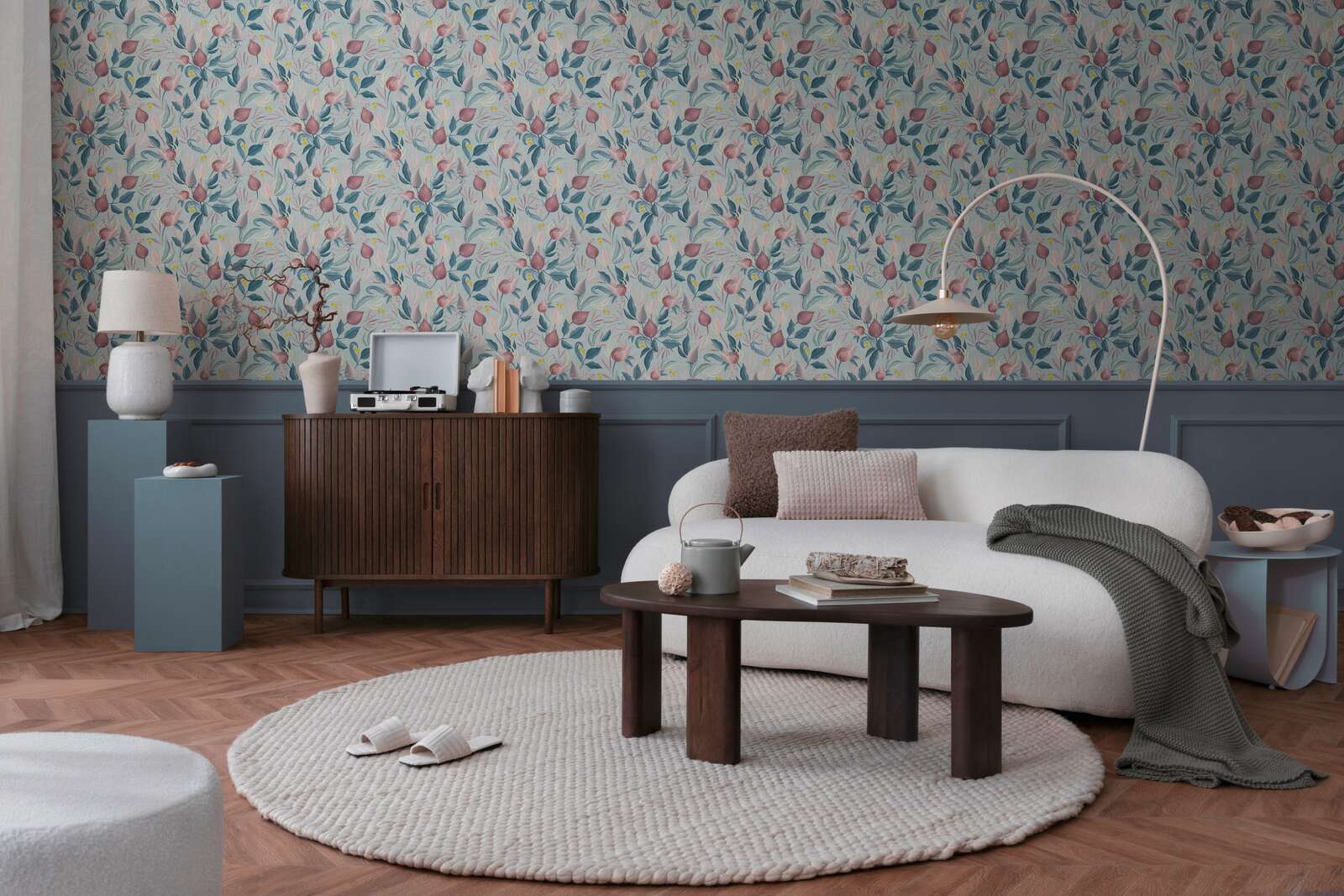 Dekoration für Zuhause, Lampe, Teppich, Kissen, Kopfkissen