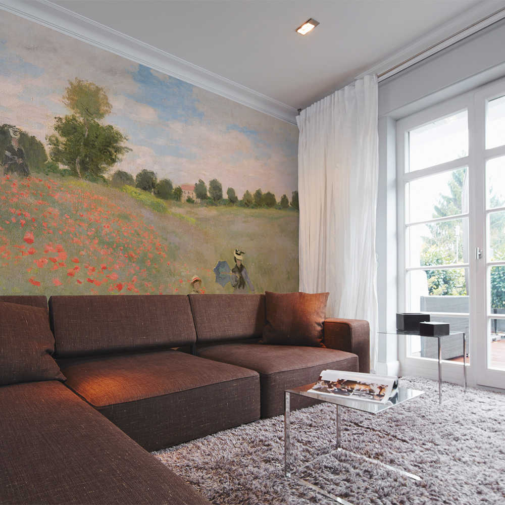         Papier peint panoramique "Coquelicots sauvages" de Claude Monet
    