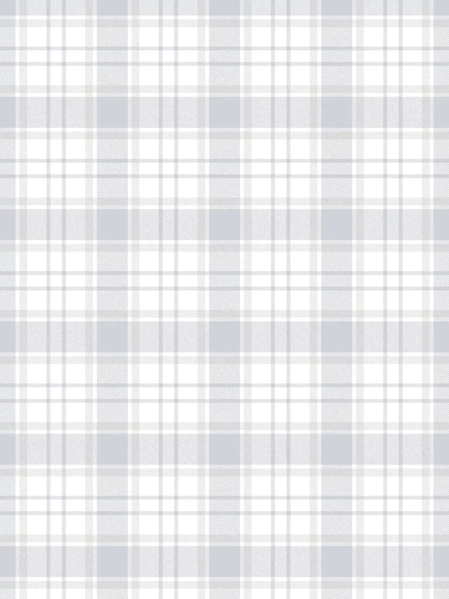         Papier peint chambre enfant motif tartan - beige, gris, blanc
    