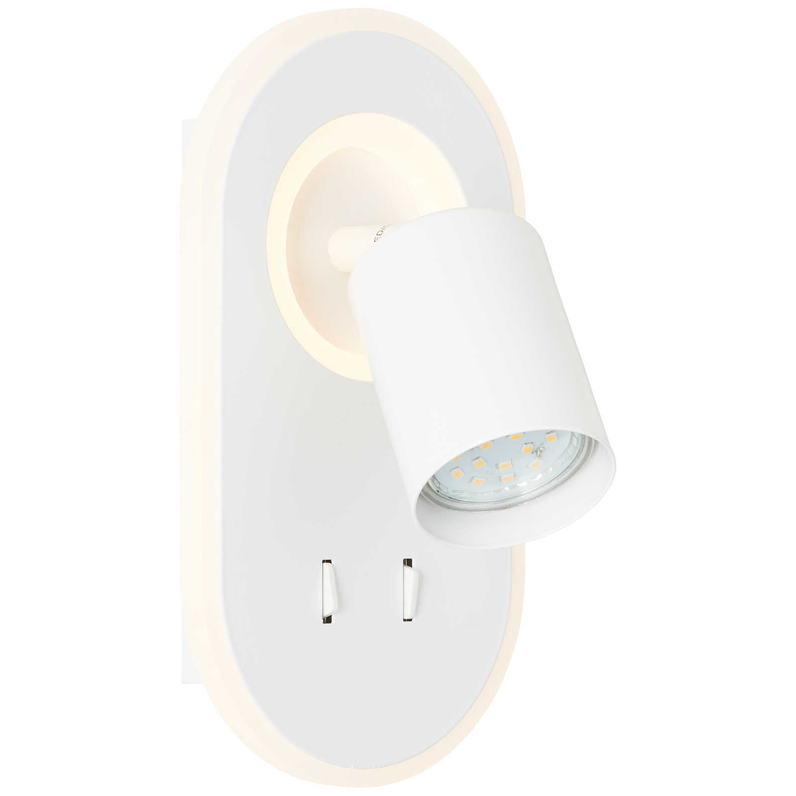 Wandspot aus Kunststoff - Katharina 1 – Weiss