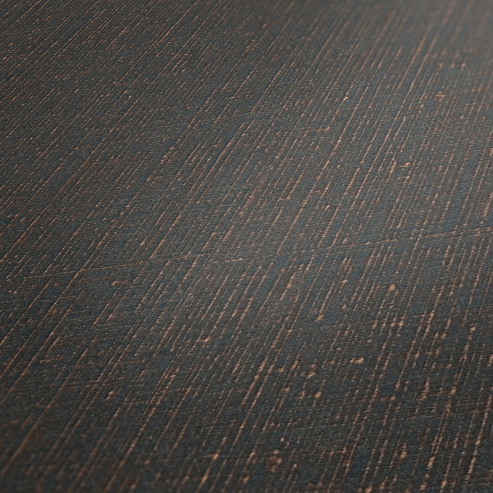             Textiloptik Tapete Anthrazit mit Leinenstruktur – Schwarz, Grau
        