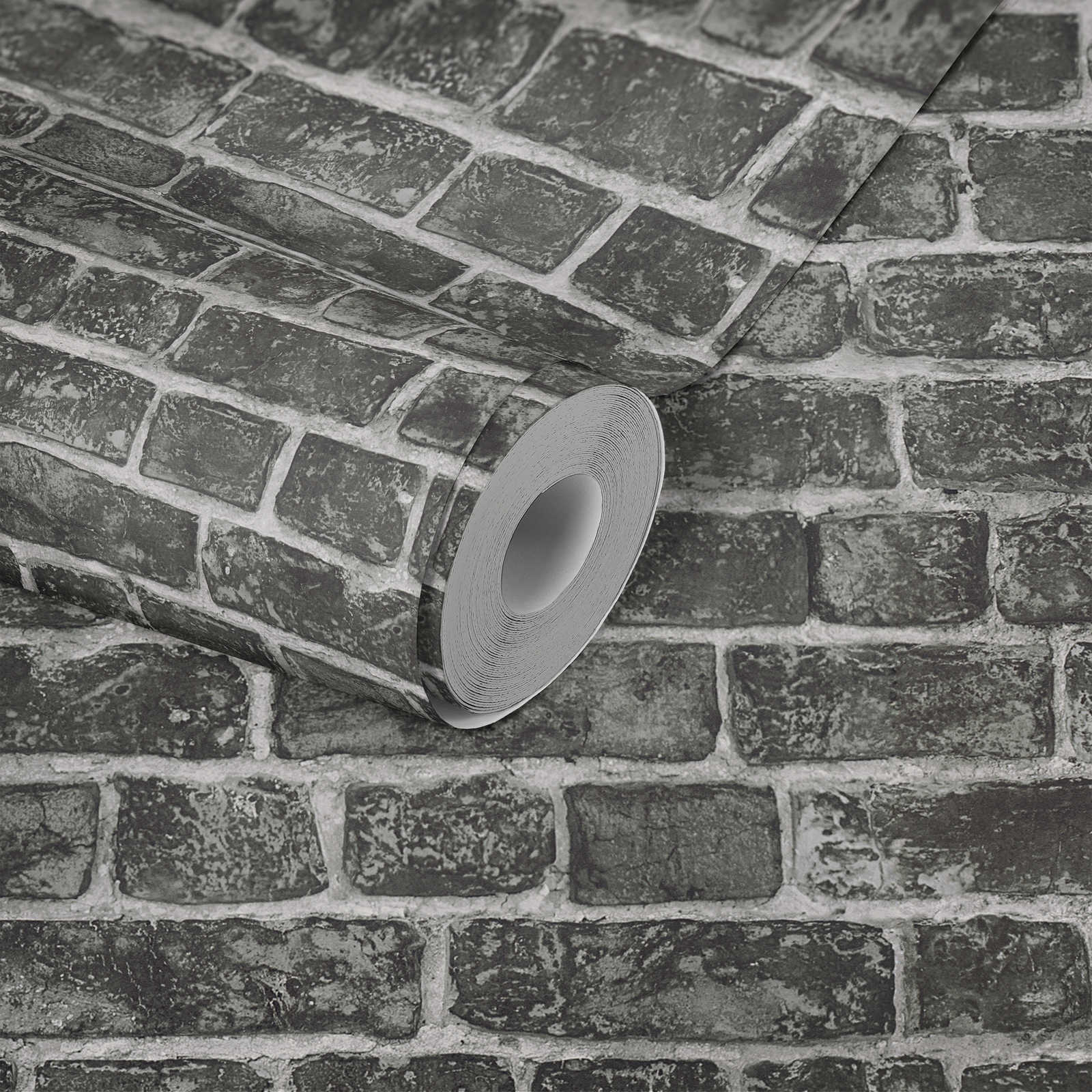 Rückenseite, Wand, Ziegel, Klebeband, Rolle