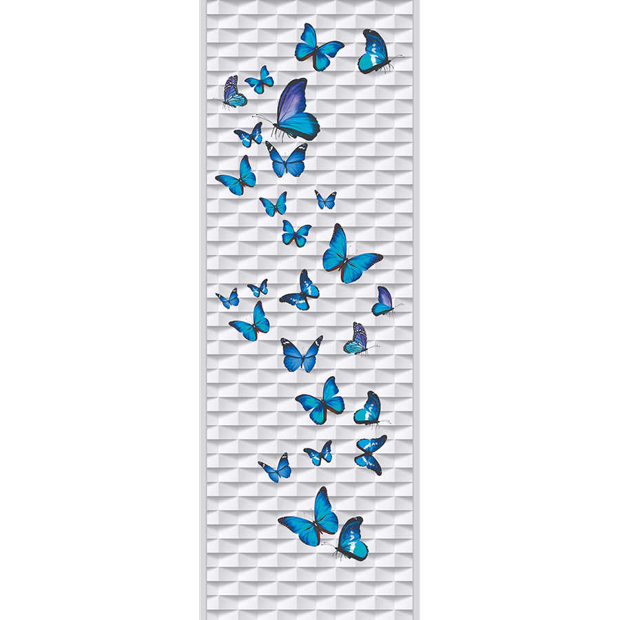 Schmetterlinge, Wandtattoo, Drucke, Blau, Muster