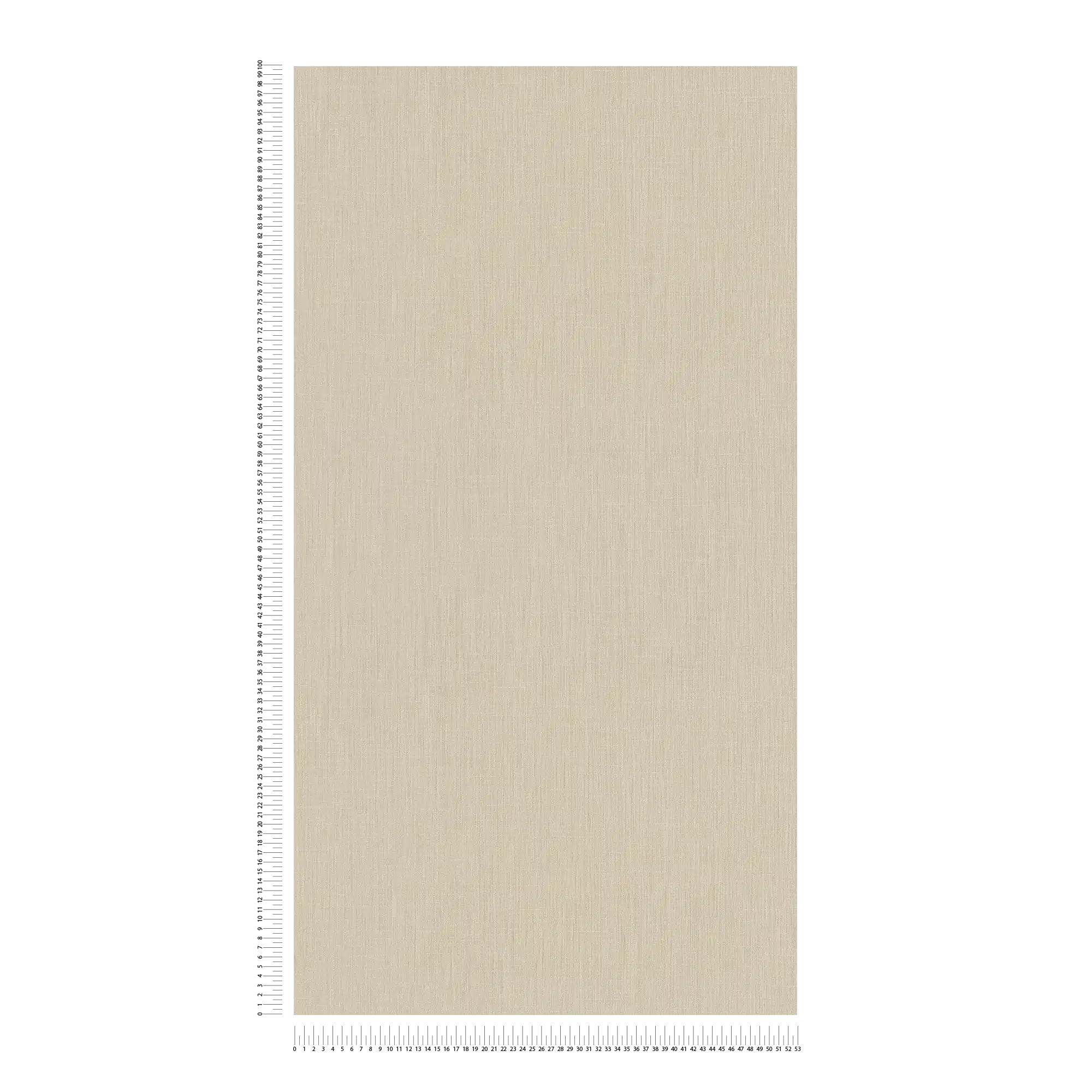 Daniel Hechter Schlichte Uni-Vliestapete mit Texturwirkung – Beige