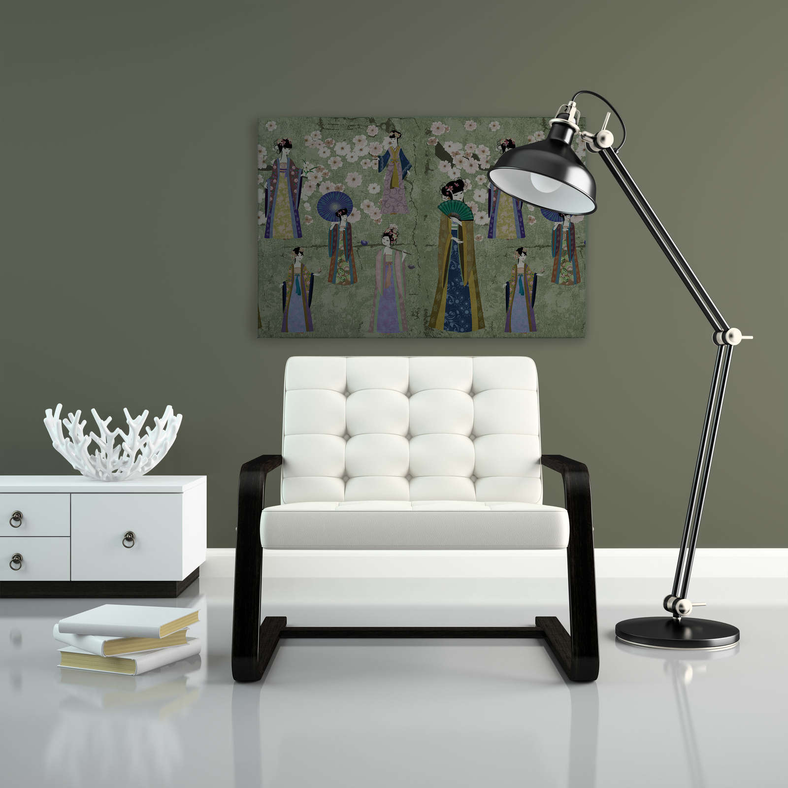 Lampe, Mobiliar, Stuhl