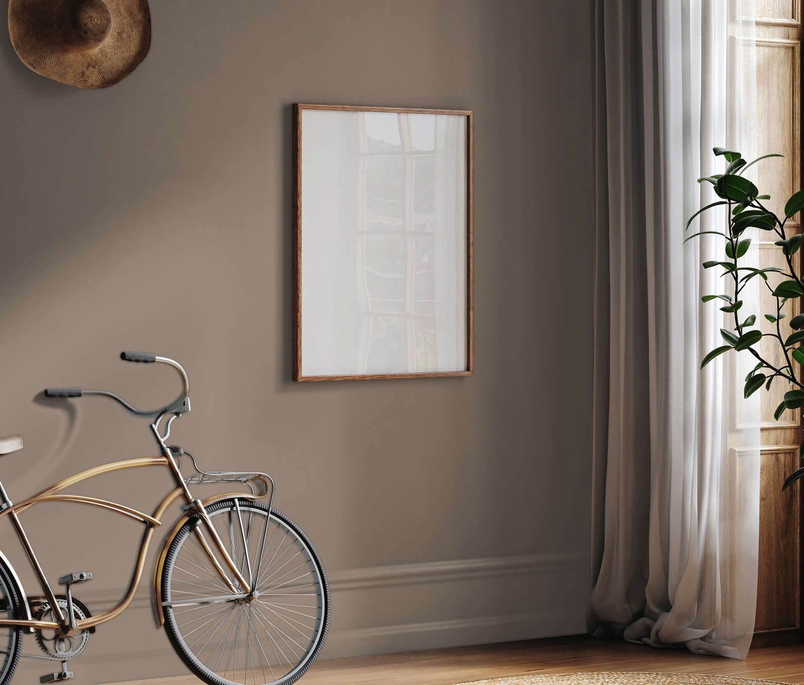             Premium Wandfarbe bodenständiges Taupe »Talented calm taupe« NW702 – 1 Liter
        