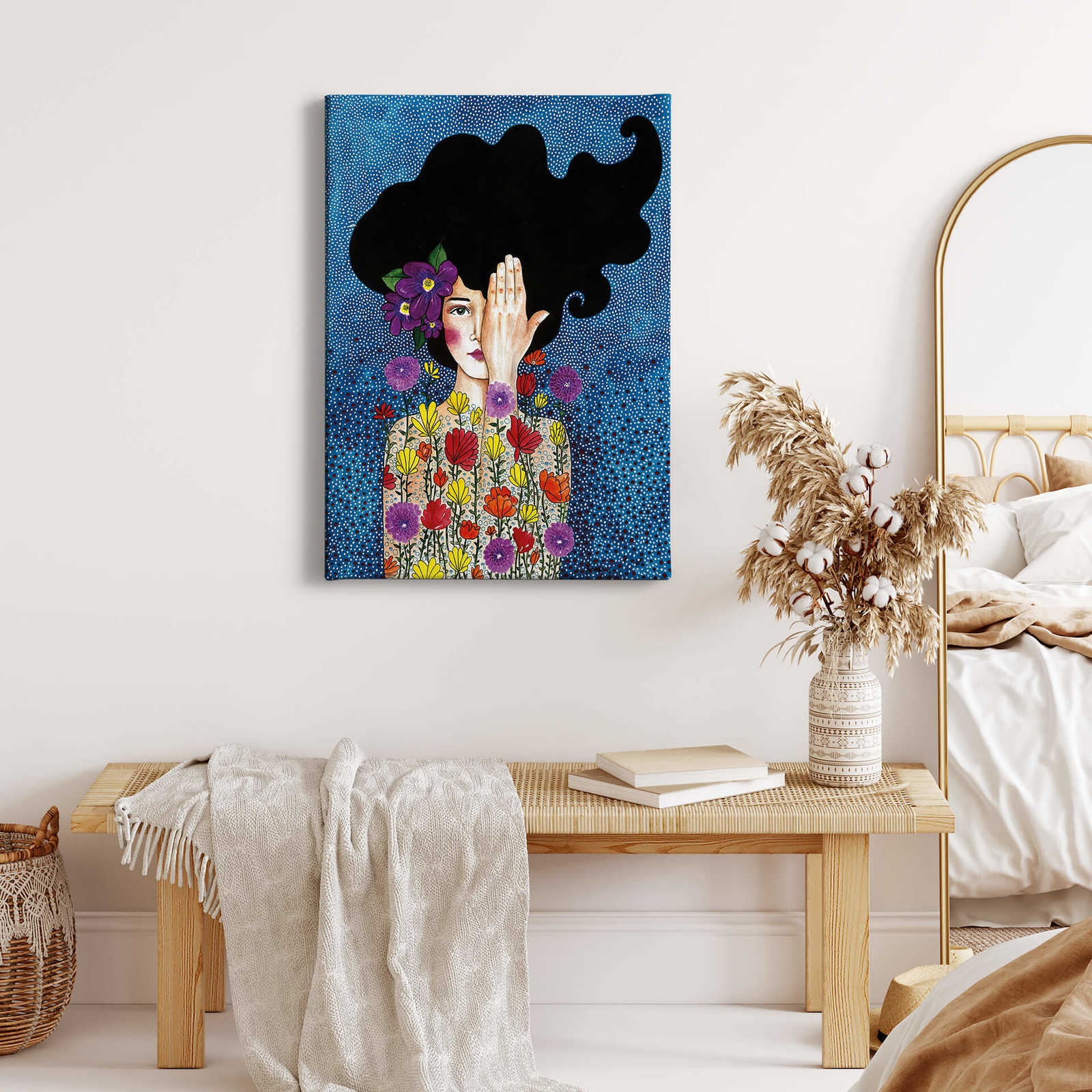             Canvas print 'Lost memories' by Hülya – coloured
        