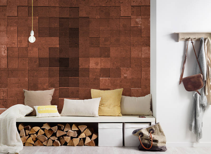 Drinnen, Innenarchitektur, Kissen, Dekoration für Zuhause, Holzpaneele