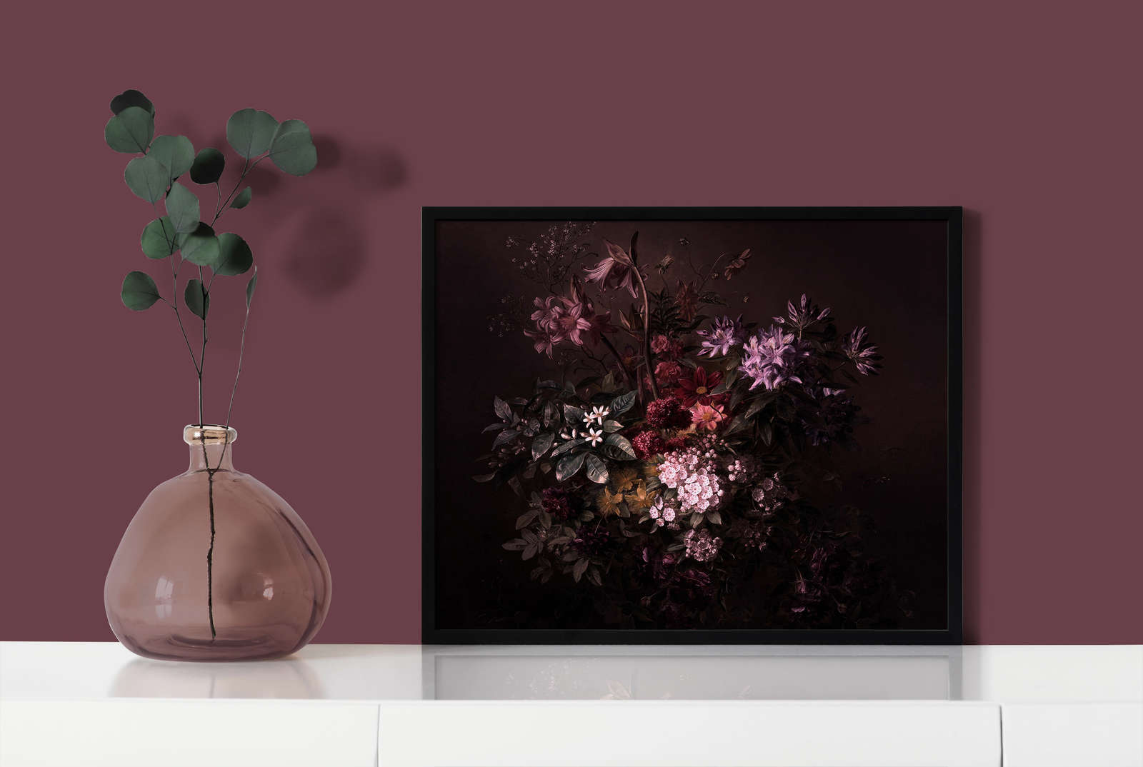 Kunst, Malerei, Pflanze, Blume