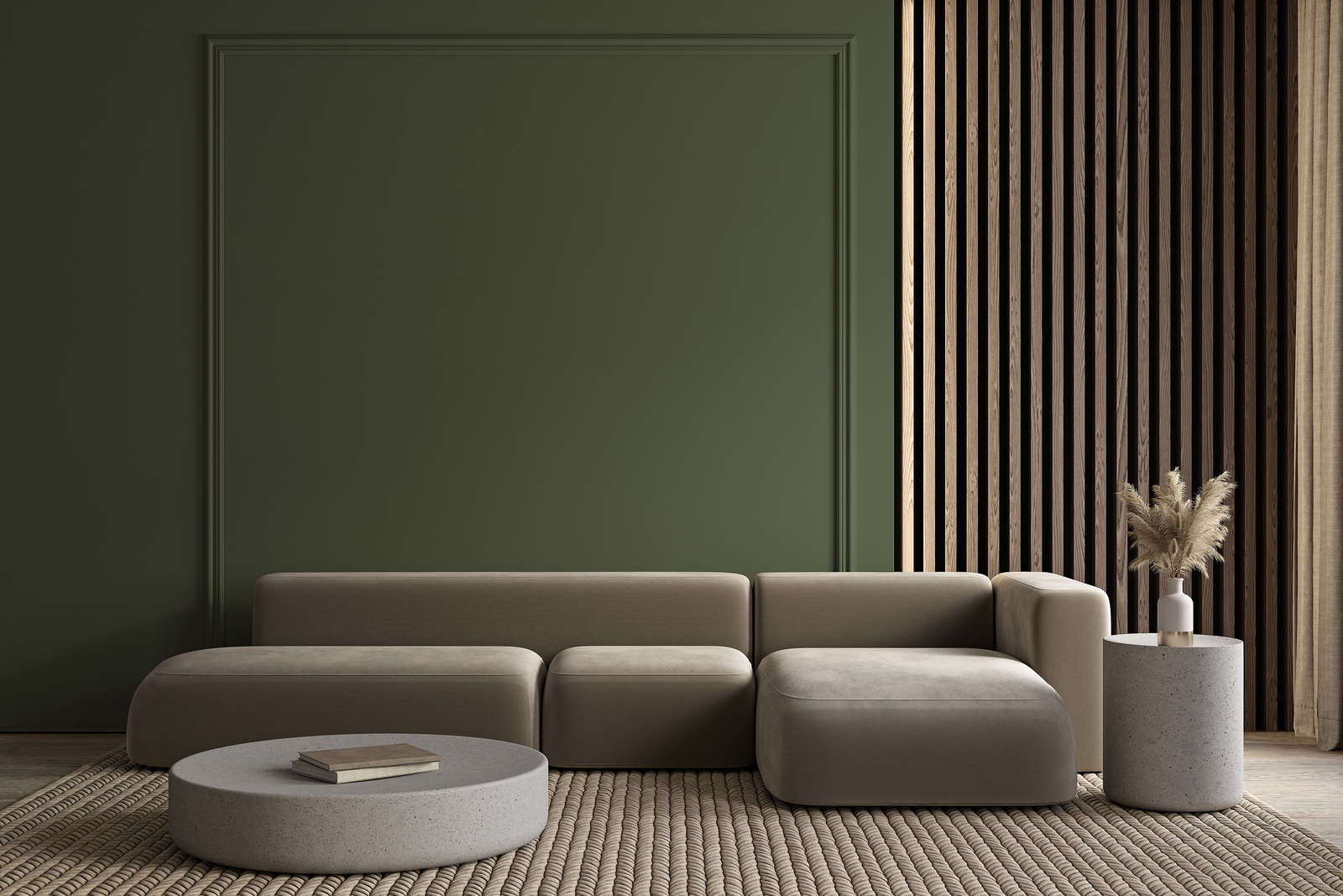 Premium Wall Paint Relaxing Olive Green »Gorgeous Green« NW504 – litre