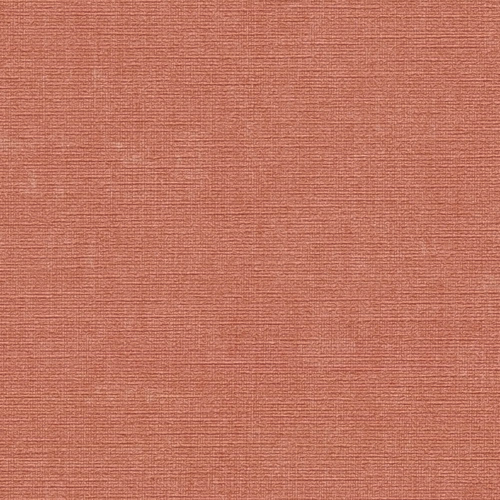             Einfarbige Tapete mit meliertem Muster – Orange, Rot
        