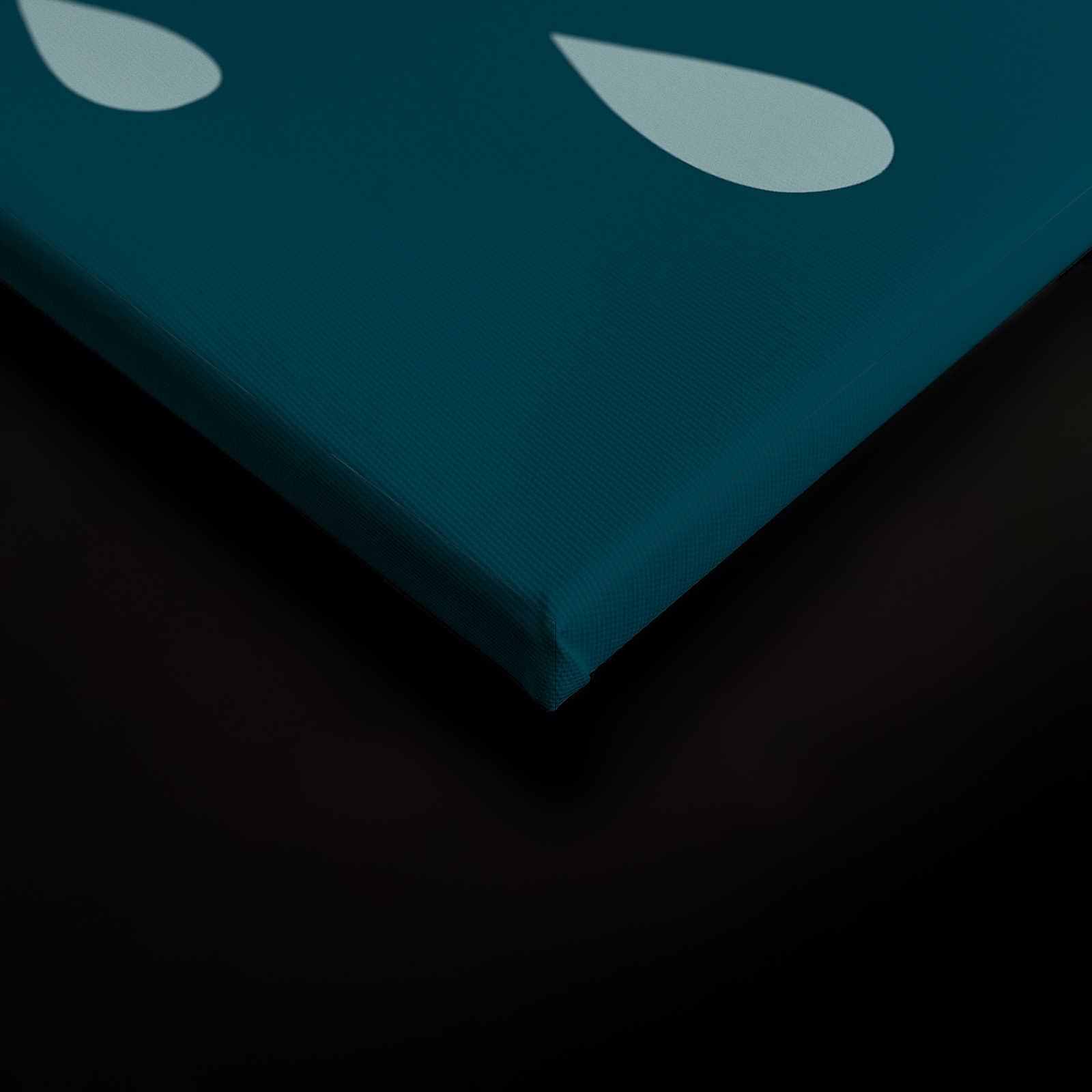             Leinwand fürs Kinderzimmer mit bunten Tropfen – 90 cm x 60 cm
        