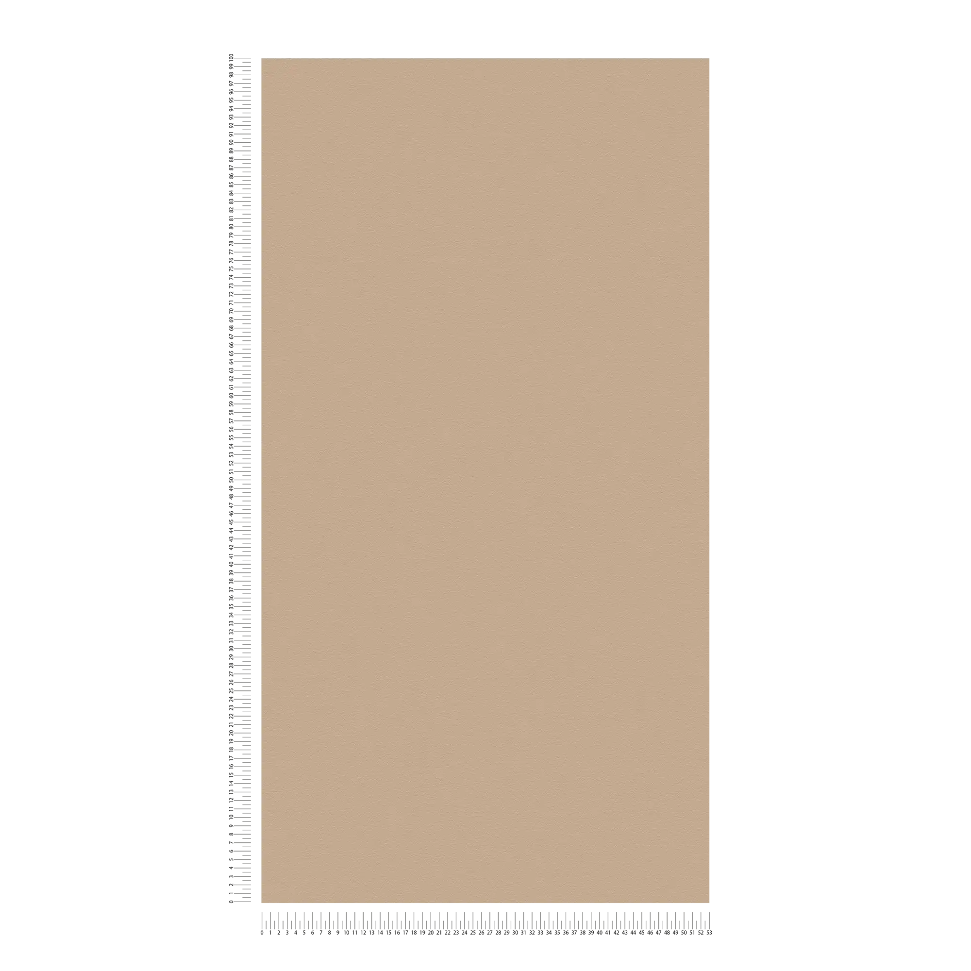 Plain wallpaper light brown with smooth surface beige, brown