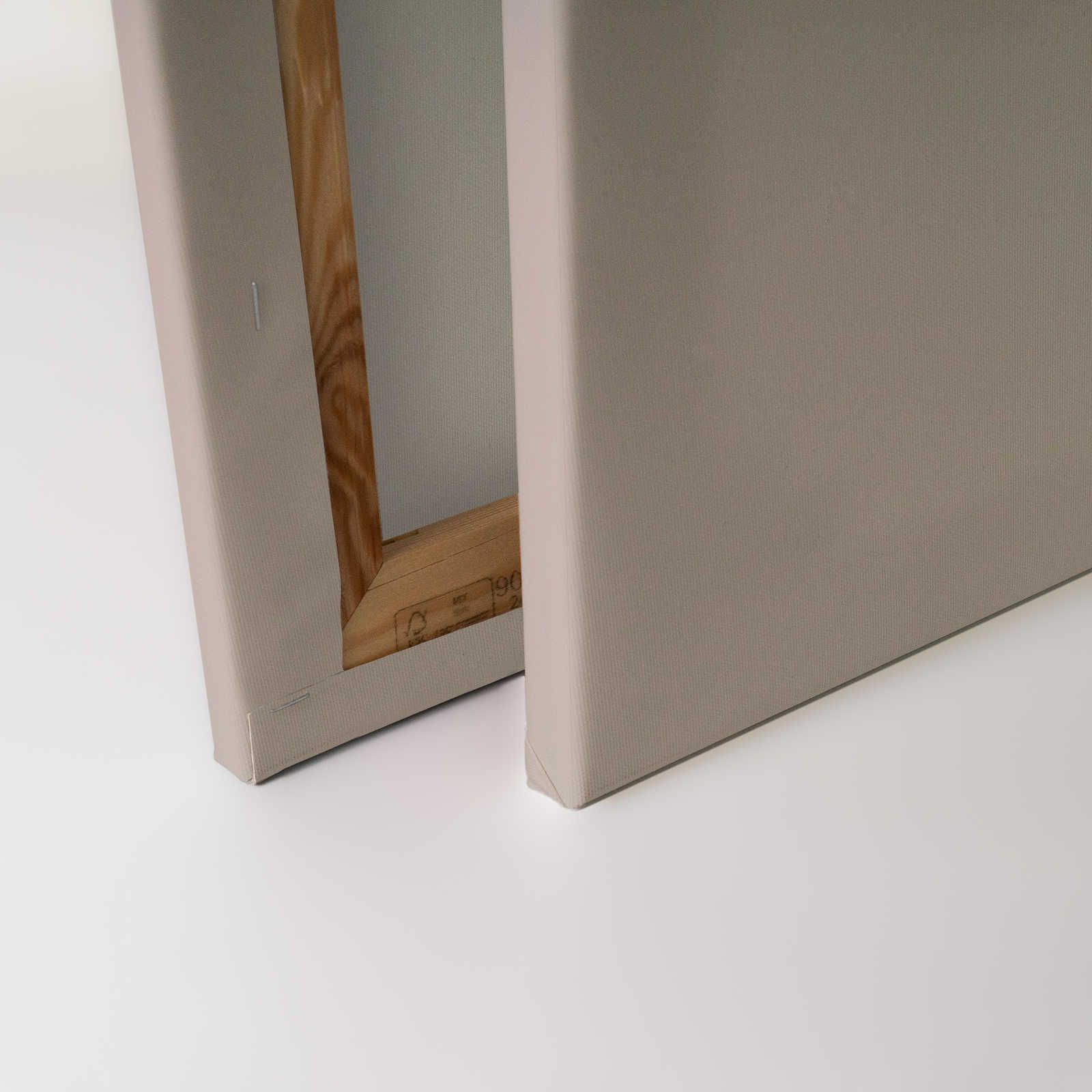 Kunst Leinwandbild Frauen Figur im Badeanzug | rot – 0,90 m x 0,60 m