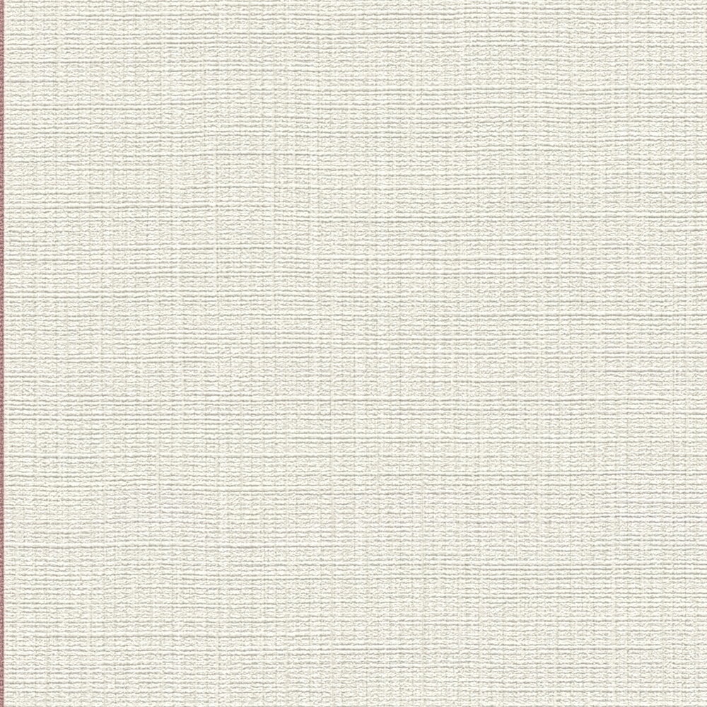 Klassische Streifentapete mit leichter Struktur von MICHALSKY – Creme, Rot