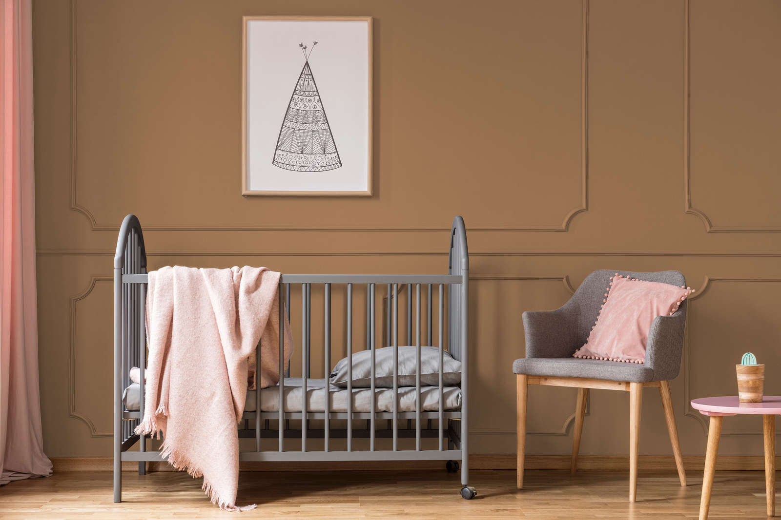             Premium Wall Paint Sensitive Golden Brown »Boho Beige« NW728 – 1 litre
        