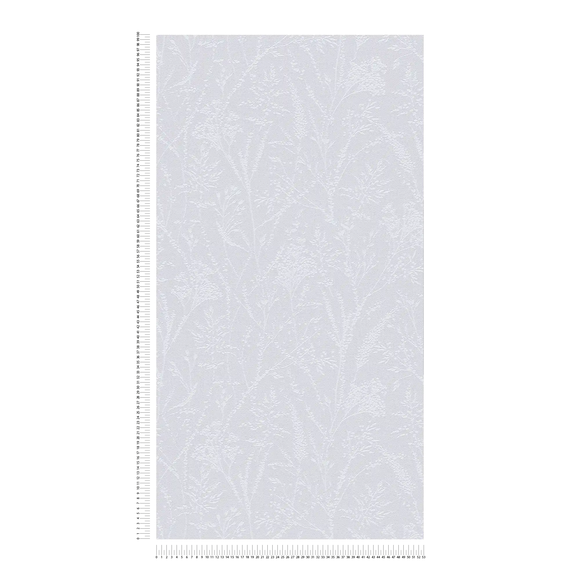 Rasch Tapete 795011 - Florale Vliestapete mit kleinen Blumen und Blättern in Grün, Rosa und Orange - 10,05m x 0,53m (LxB