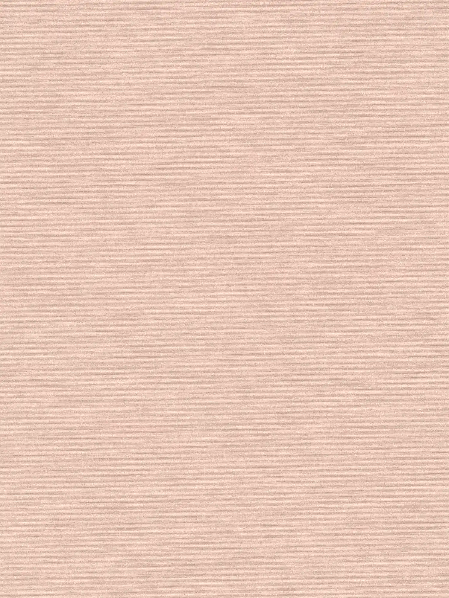 Non-woven wallpaper in plain look - pink