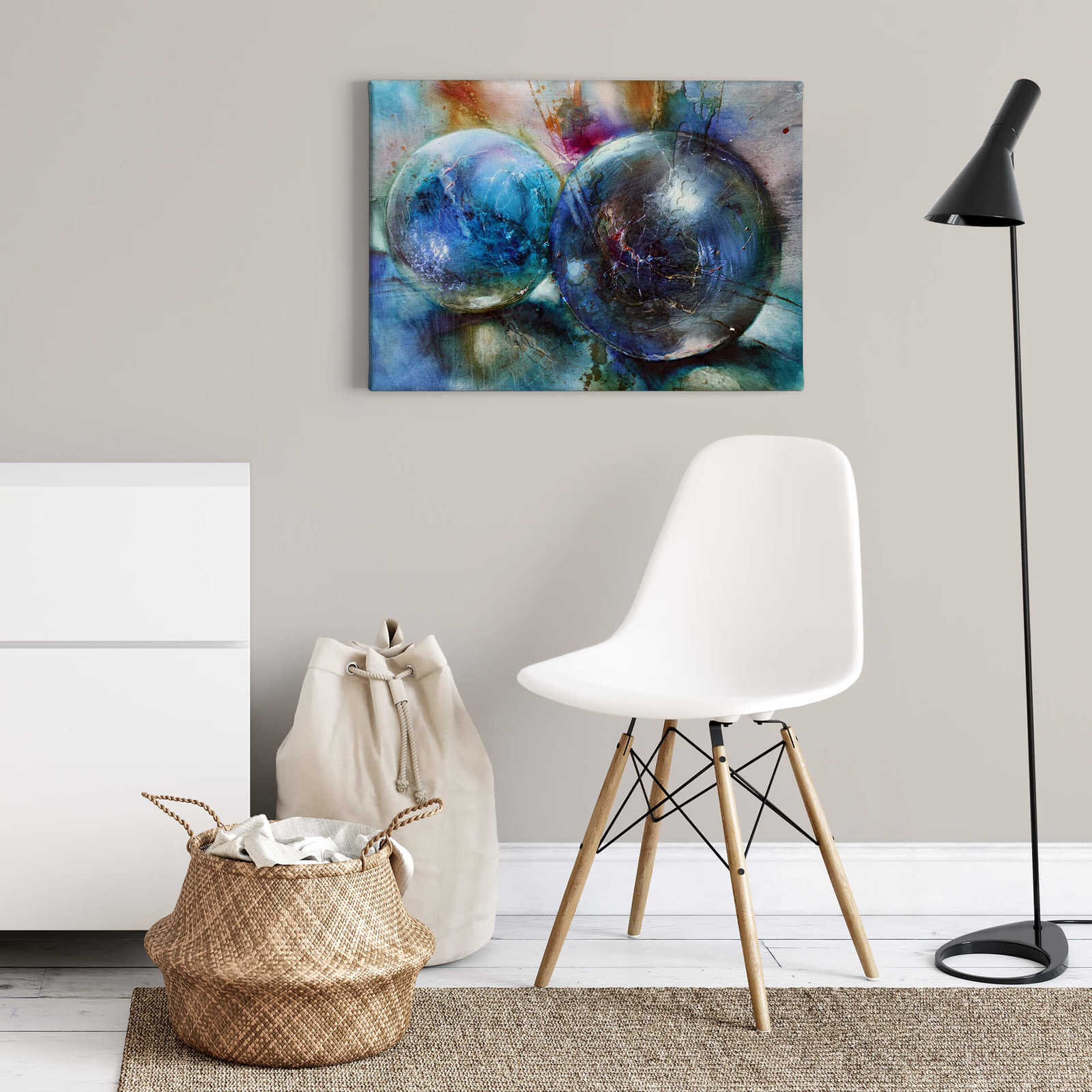             Leinwandbild Moderne Kunst von Schmucker – 0,70 m x 0,50 m
        