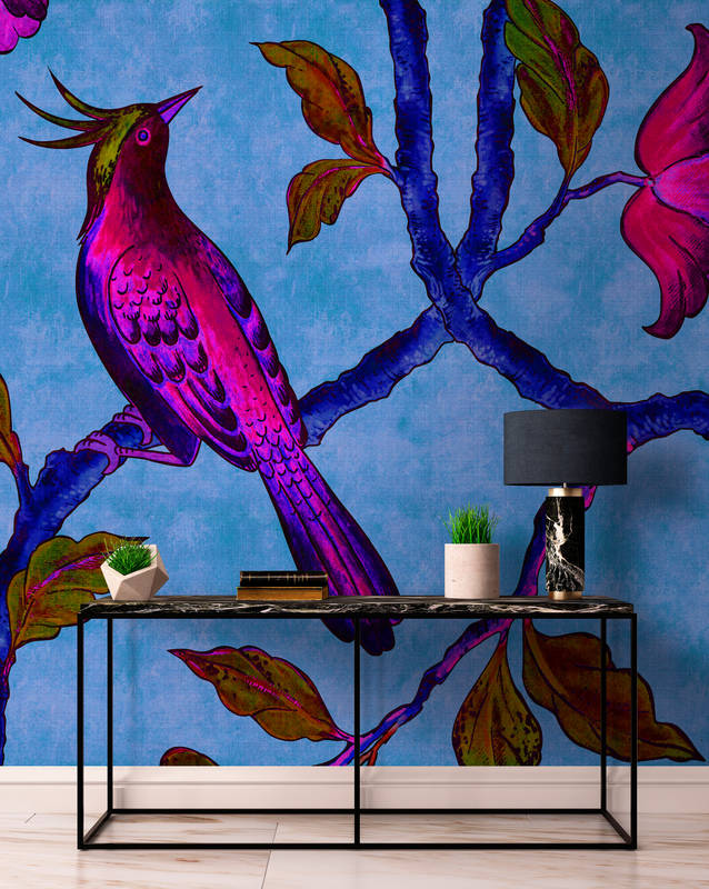 Purpur, Moderne Kunst, Vogel, Tabelle, Gemälde