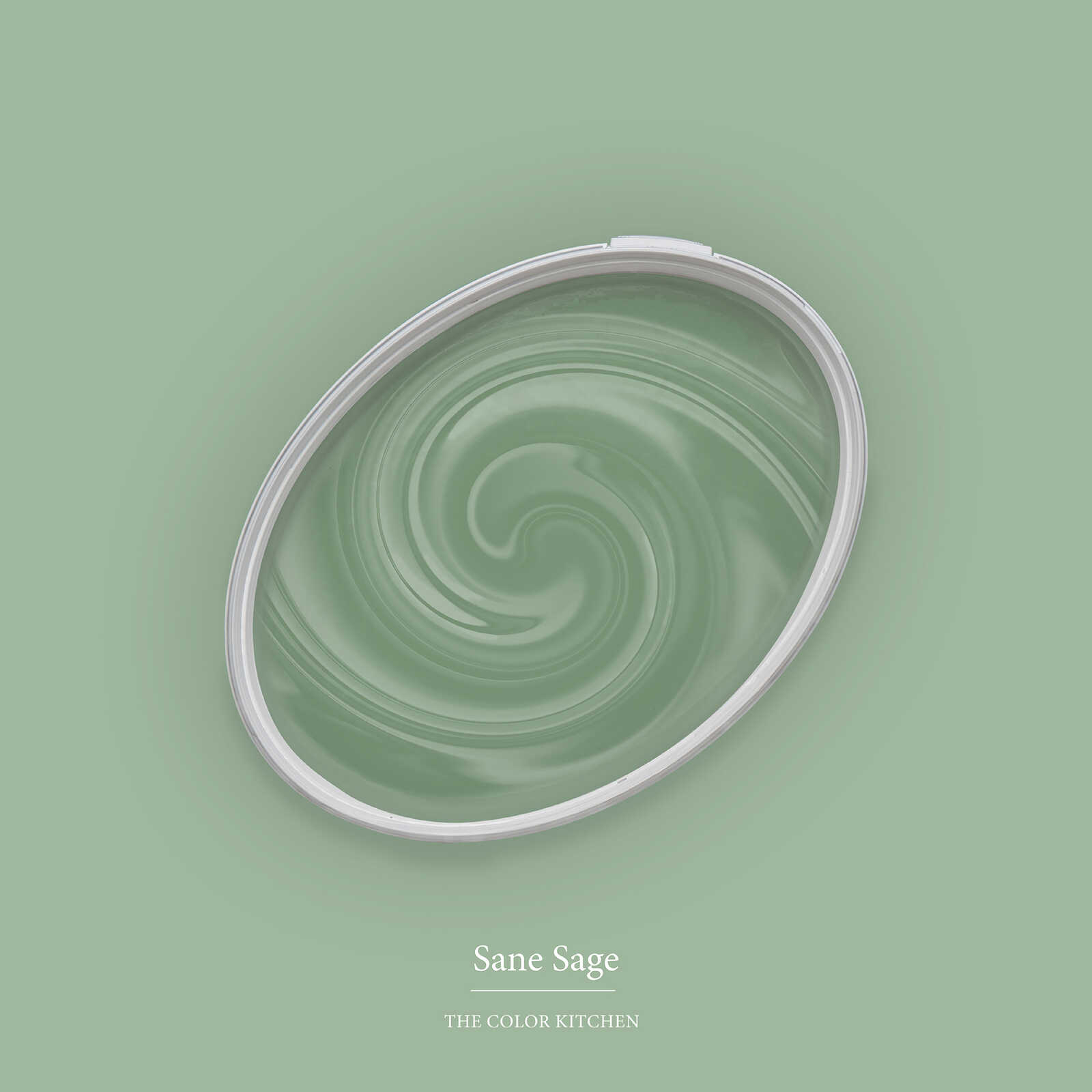 sage, green, swirl, schüssel, behälter