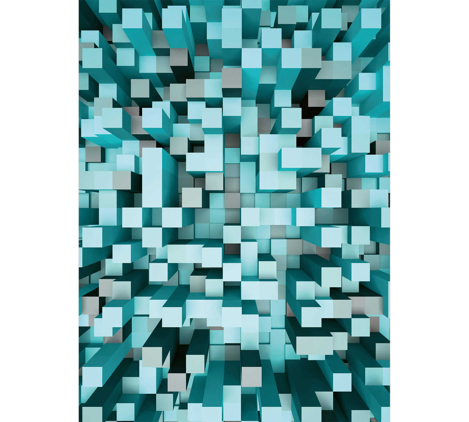 Muster, Türkis, Inneneinrichtung