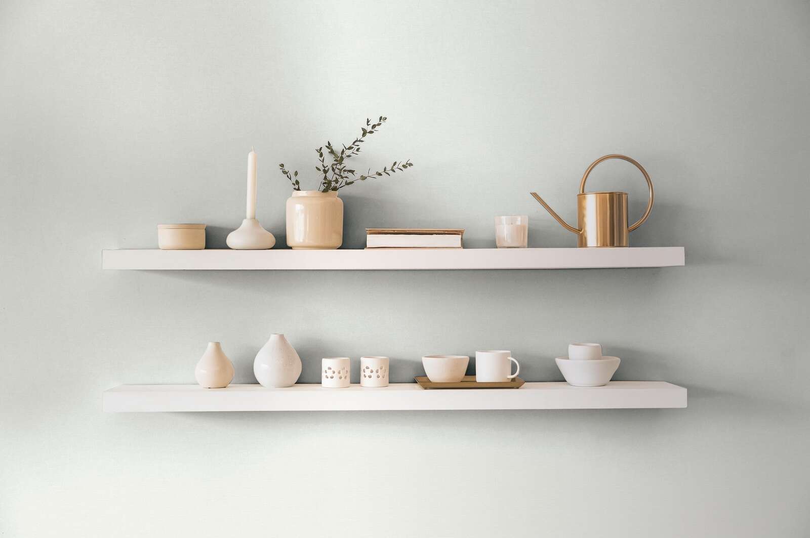 Ablage, Pflanze, Tasse, Mobiliar