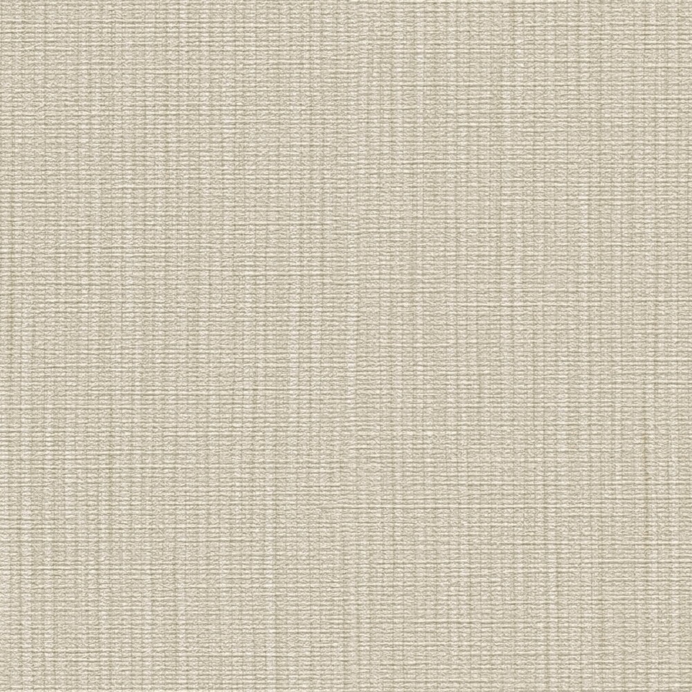             Einfarbige MICHALSKY Vliestapete im Stoffdesign – Beige
        