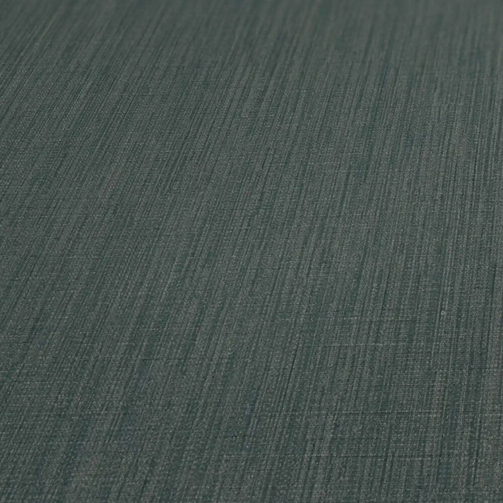             Daniel Hechter Einfarbige Vliestapete mit Gewebeoptik – Grün
        