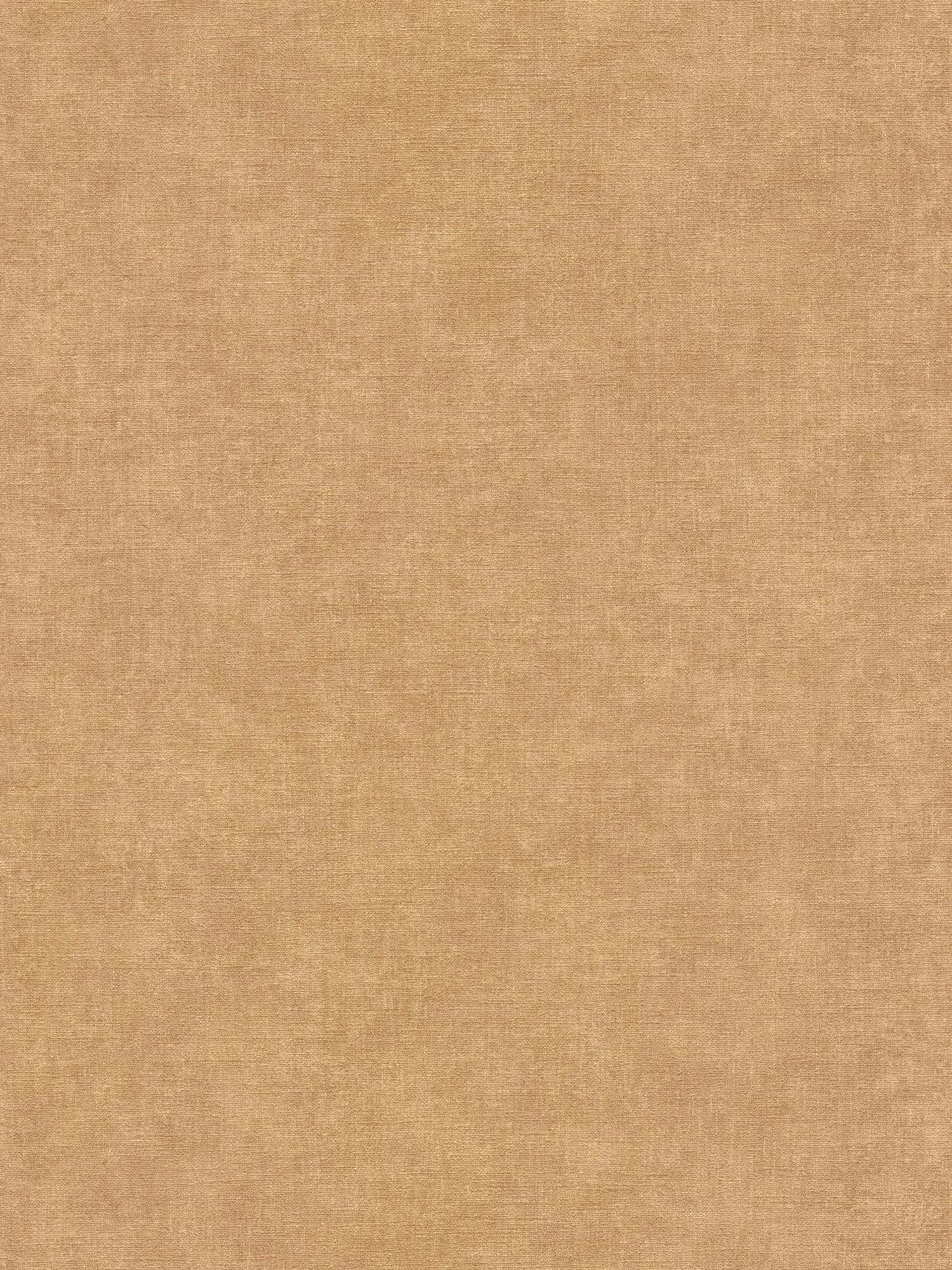 Unitapete mit leichter Struktur in Textiloptik – Braun, Beige