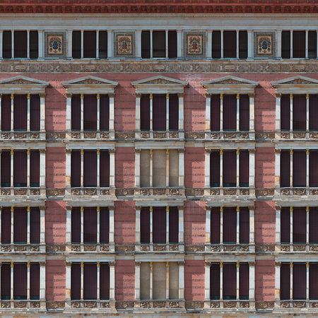 Backstein, Stadt, Städtisch, Dekoration für Zuhause, Fenster