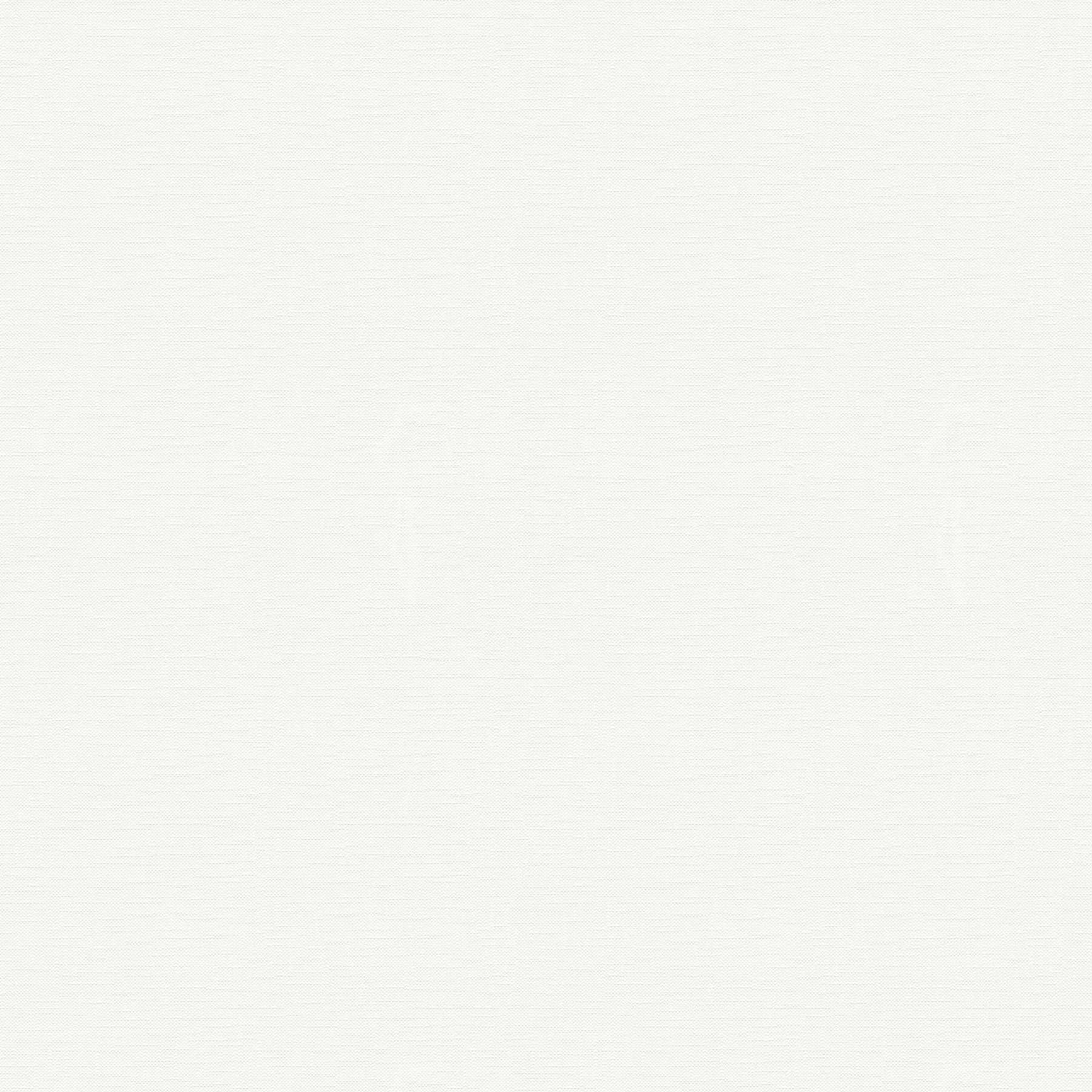         Weiße Tapete mit Strukturdesign in Textiloptik
    