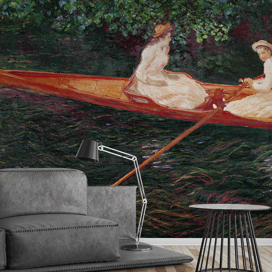 Sofa, Lounge, Lamp, Stehlampe, Wand mural