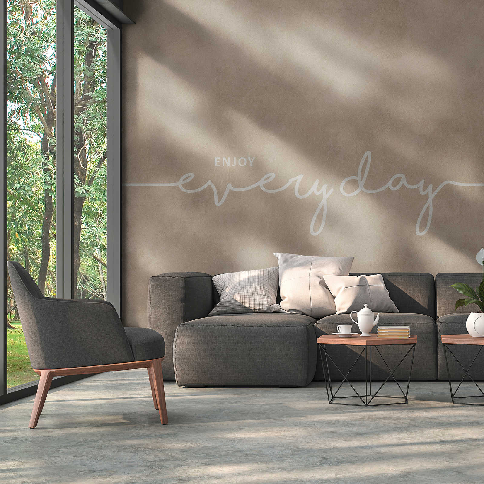         Tapeten Neuheit – Motivtapete Inspirierend, Enjoy Everyday Design
    