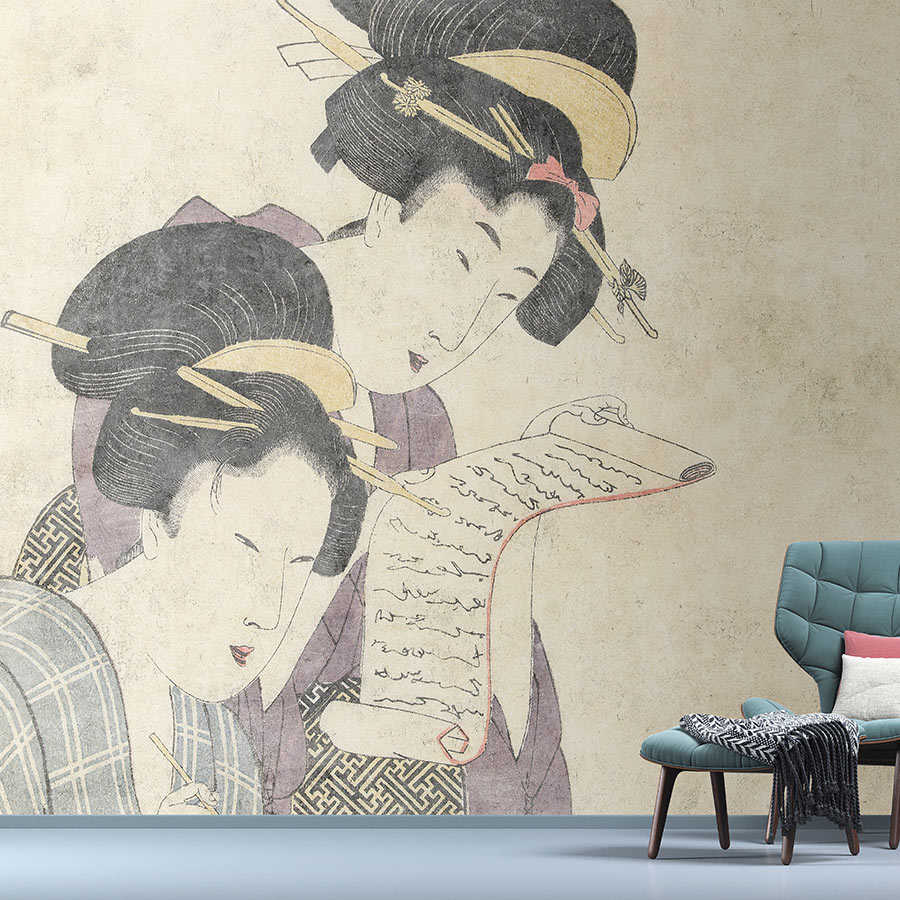 Kunst, Malerei, Person, Gesicht, Kopf