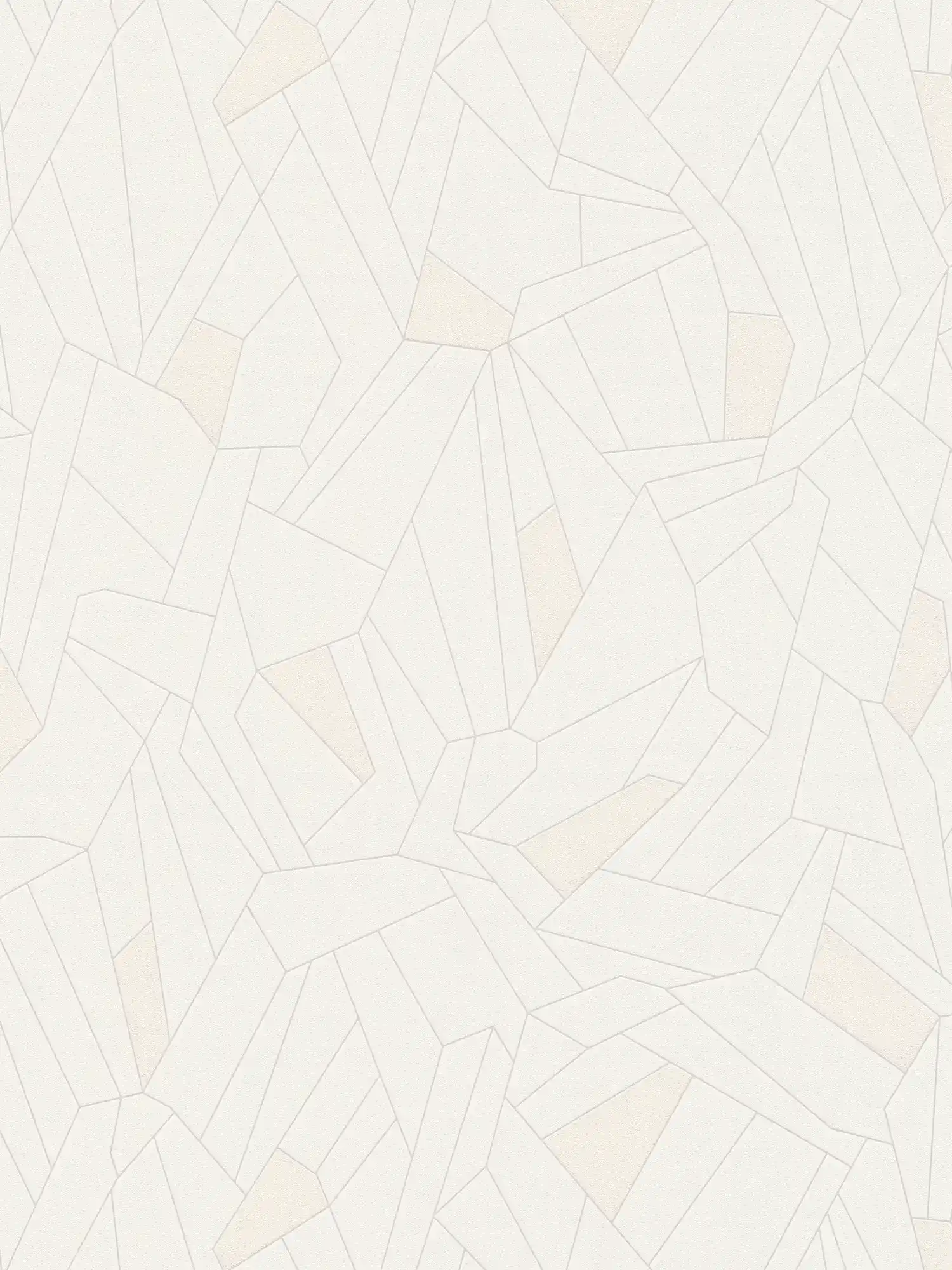         Vliestapete Linien & Glitzer-Effekt – Creme, Beige, Grau
    