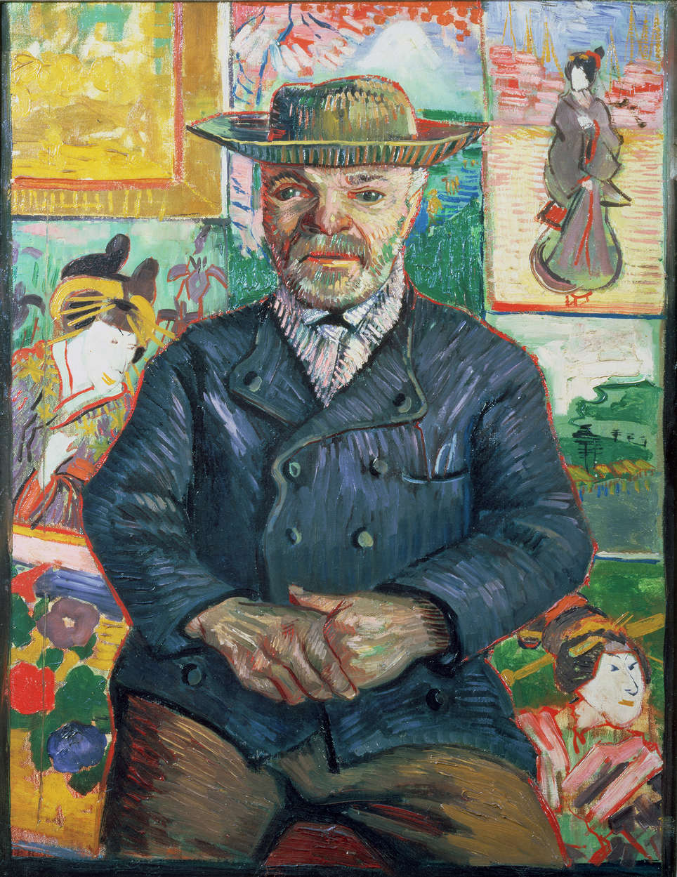             Fototapete 'Pere Tanguy' von Vincent van Gogh
        