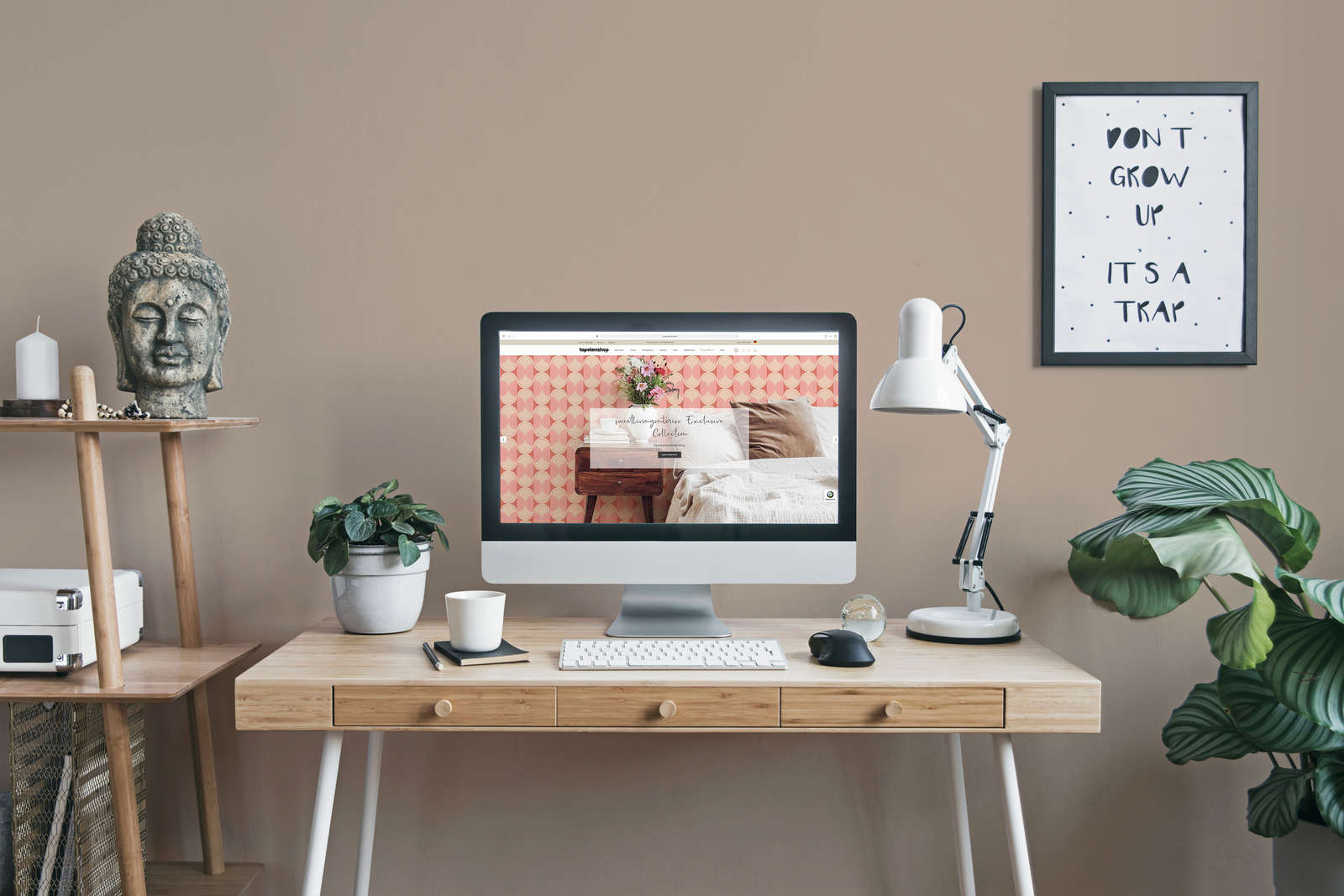 Moebel, Tabelle, Schreibtisch, Computer-Tastatur, Überwachen