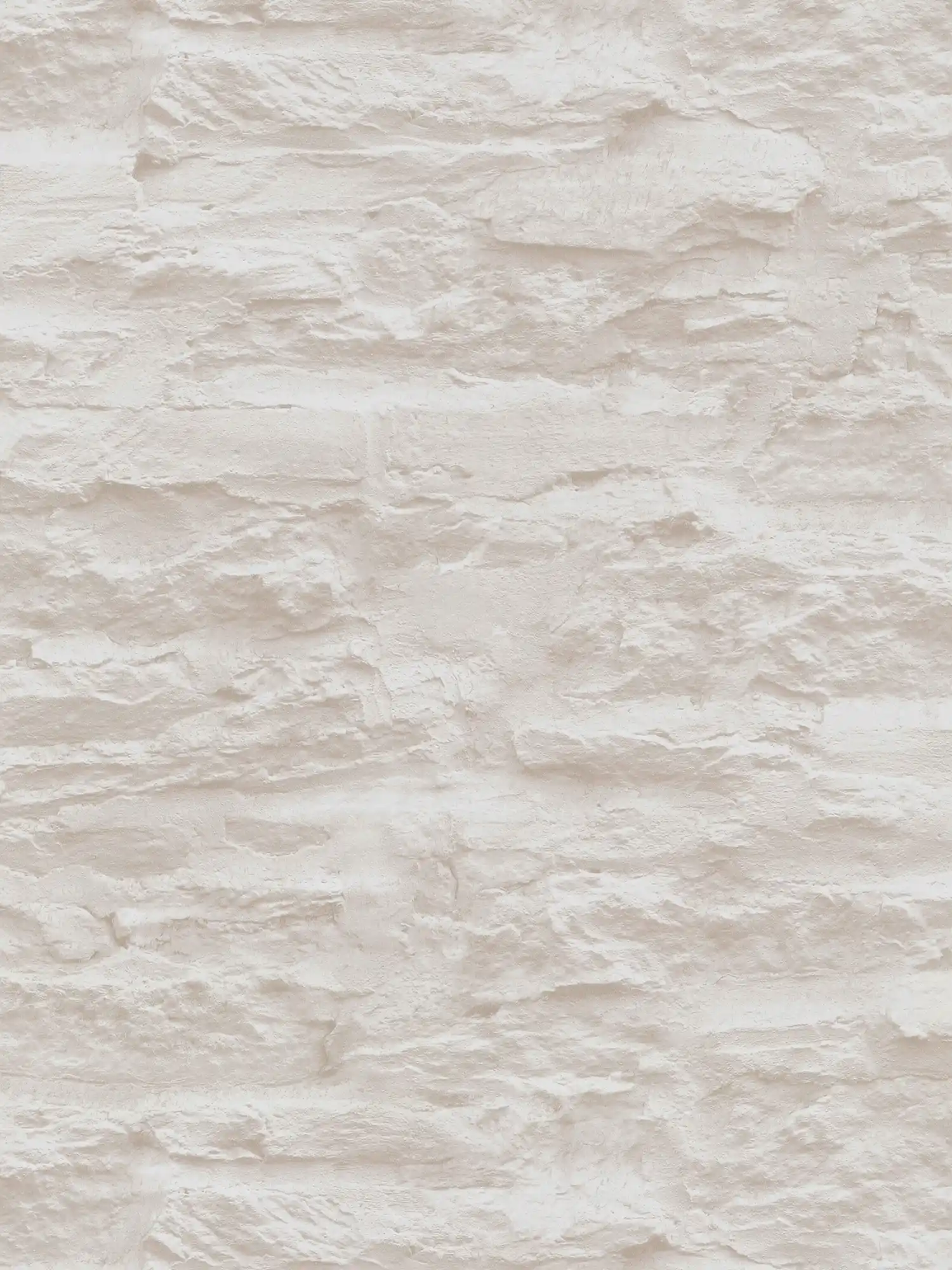         Self-adhesive wallpaper | wall optics with natural stone & plaster - cream, white
    