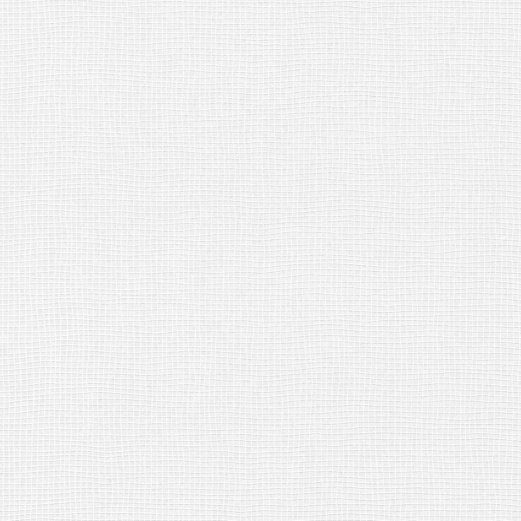 Pigment Vliestapete kariertes Linienmuster, überstreichbar