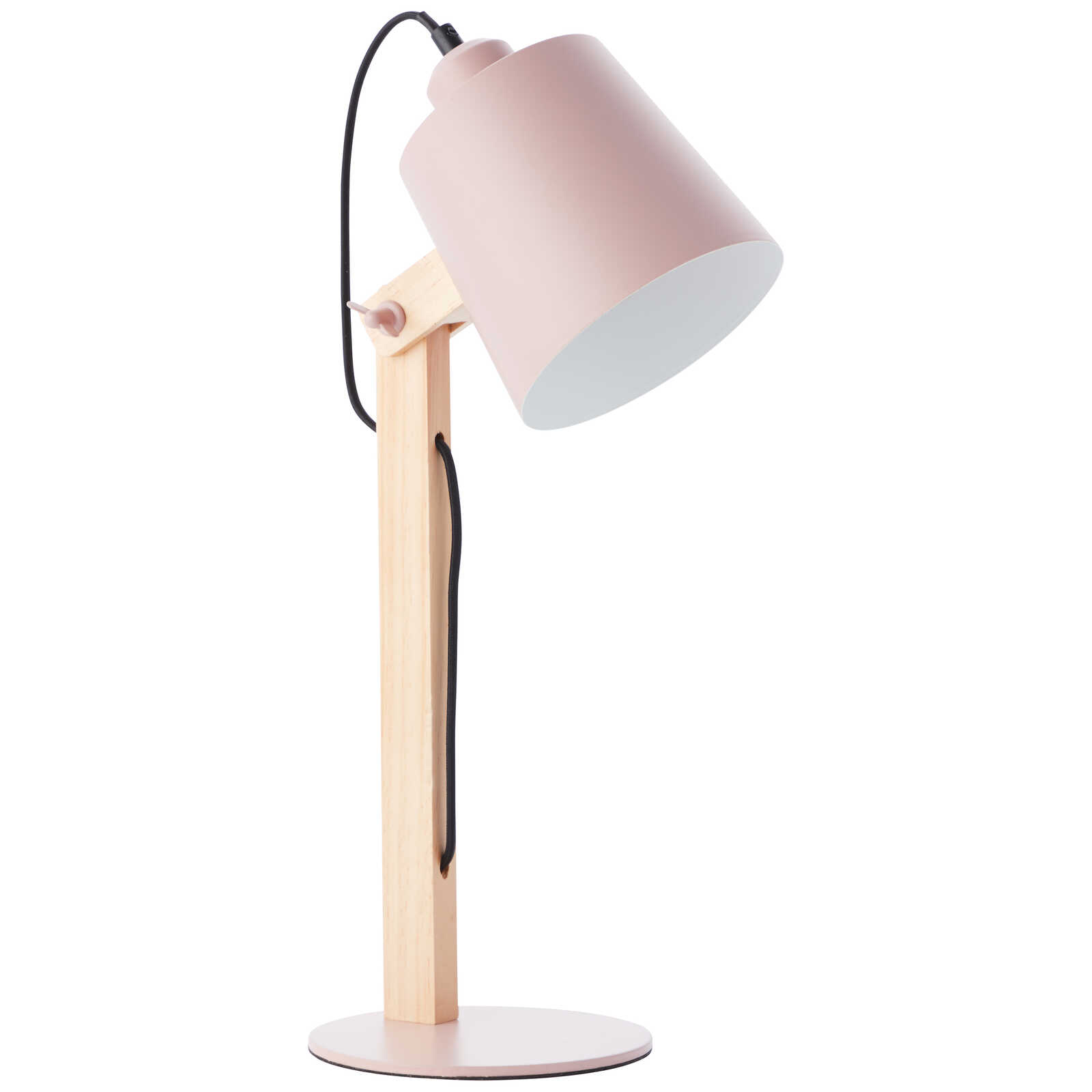 Tischleuchte aus Holz - Paul 2 – Rosa