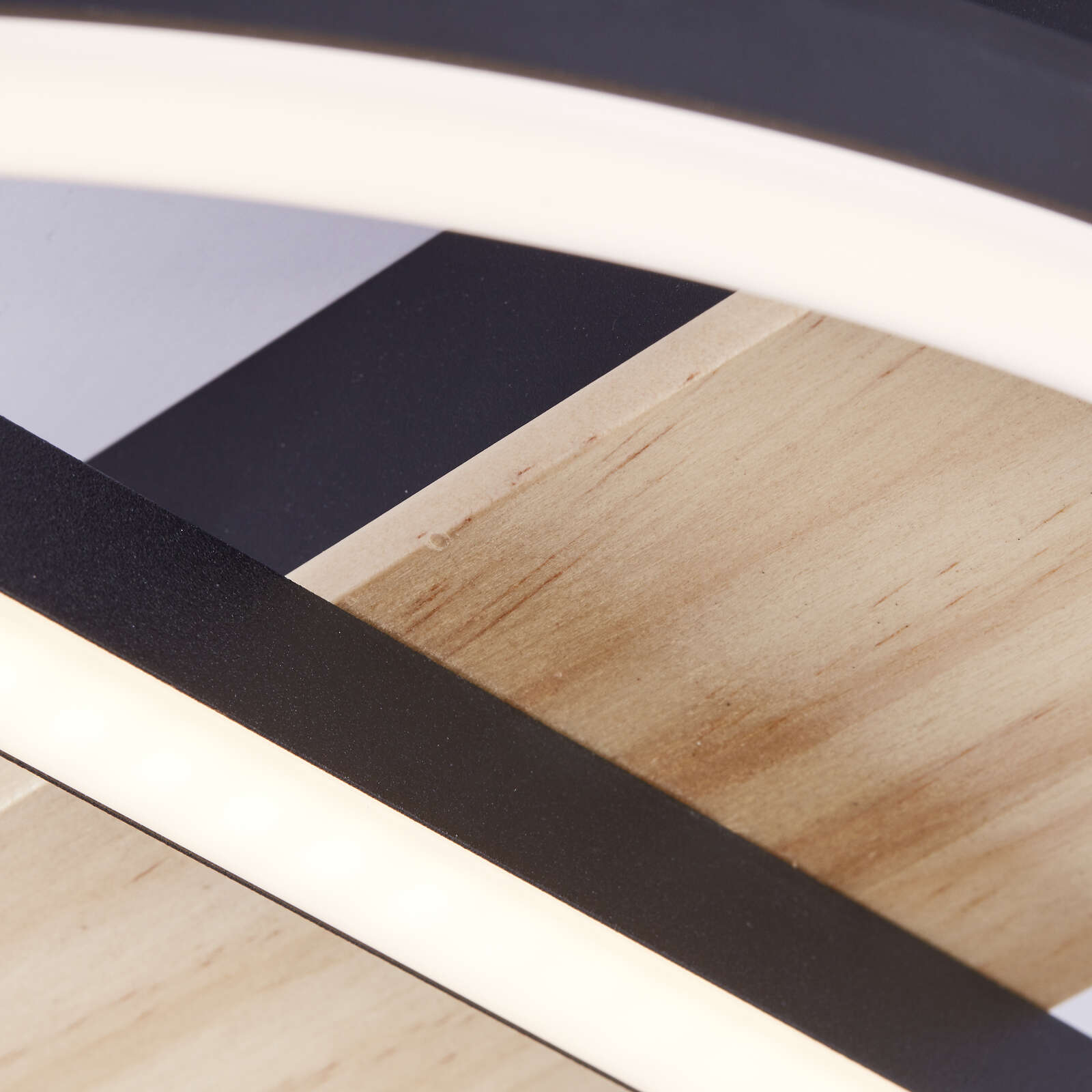 Deckenleuchte aus Holz - Leopold 3 – Braun