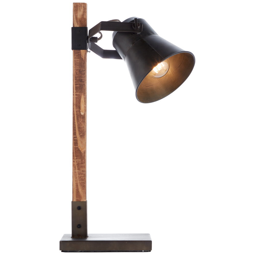 Tischleuchte aus Holz - Maria 3 – Braun