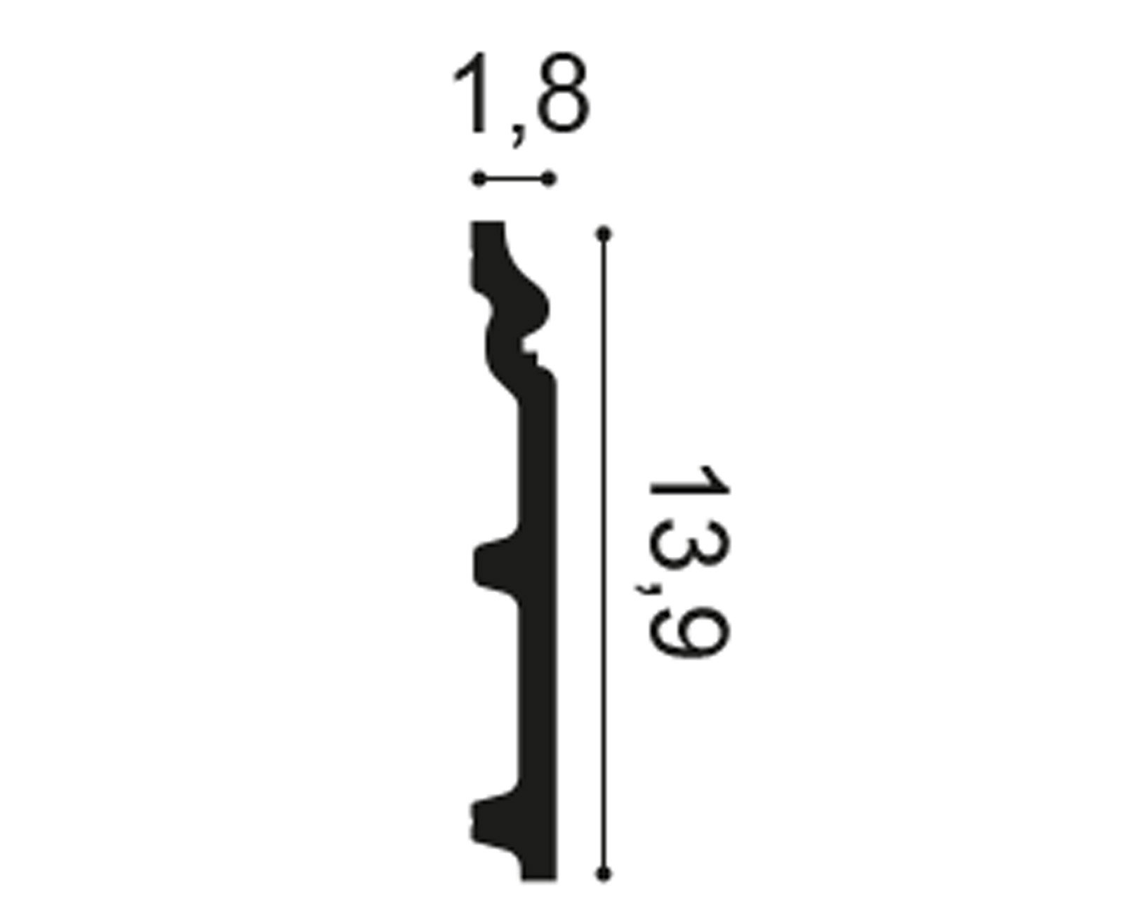             Klassische Sockelleiste London – SX118
        