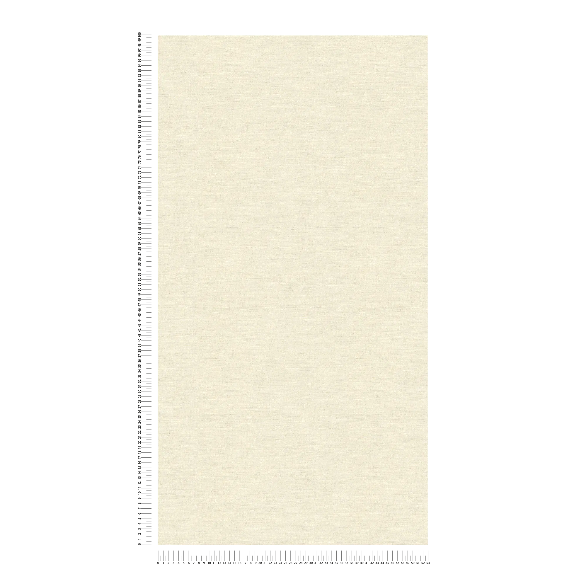             Creme Beige Vliestapete meliert mit Textilstruktur
        